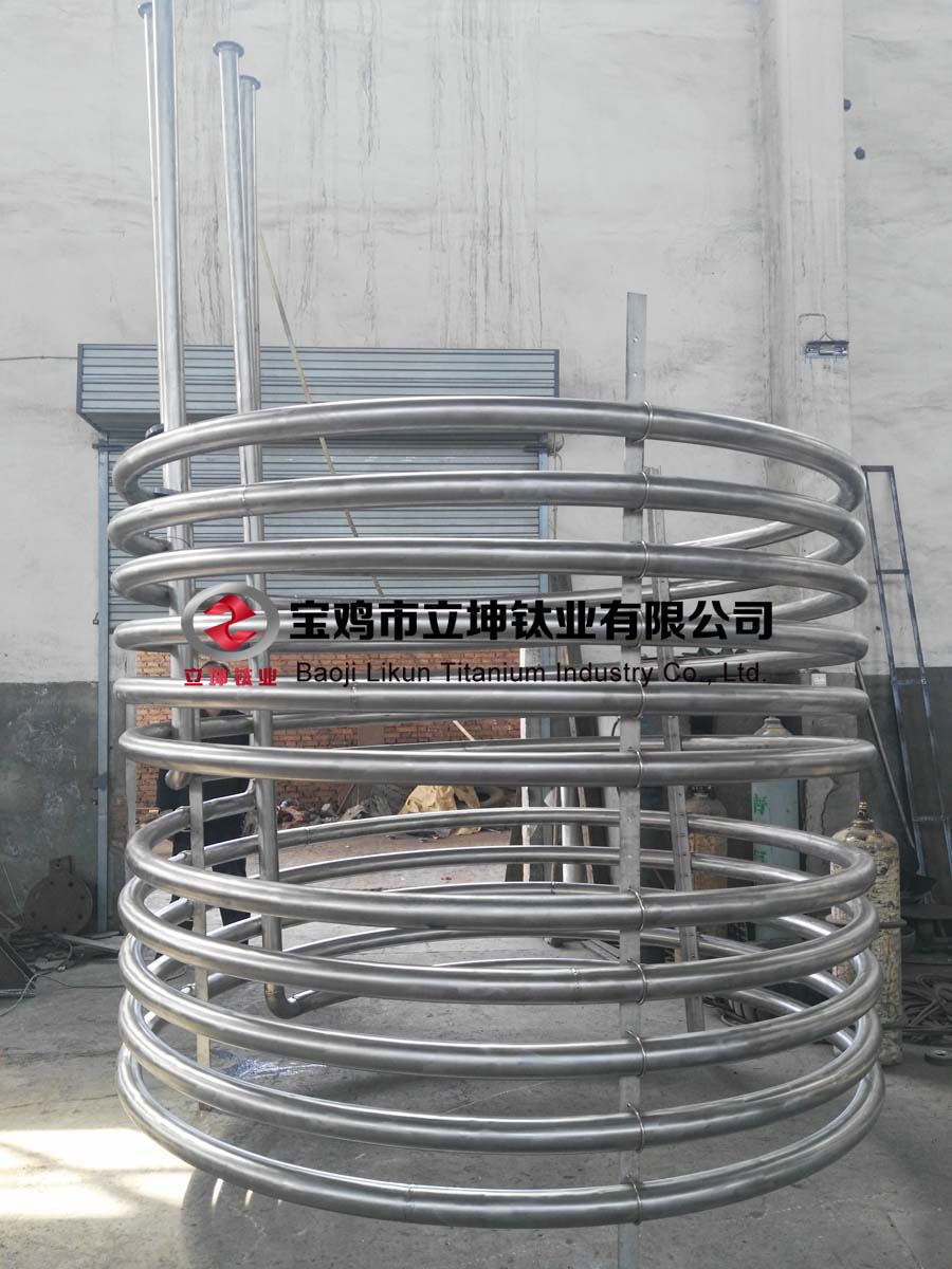 鈦換熱盤管 I鈦換熱盤管